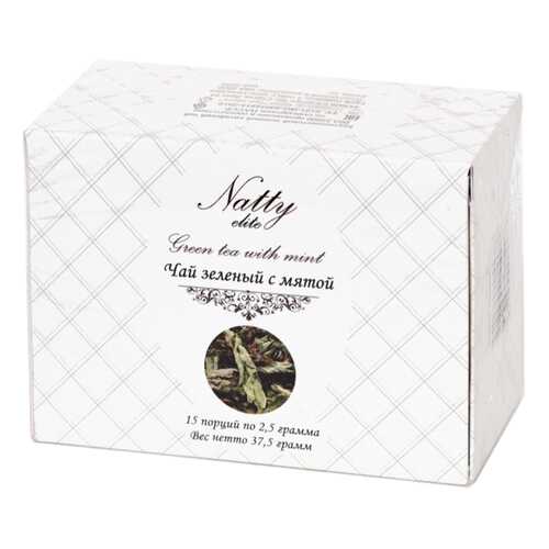Чай Natty Зеленый с мятой (non-touch) 15*2,5 гр в ВкусВилл