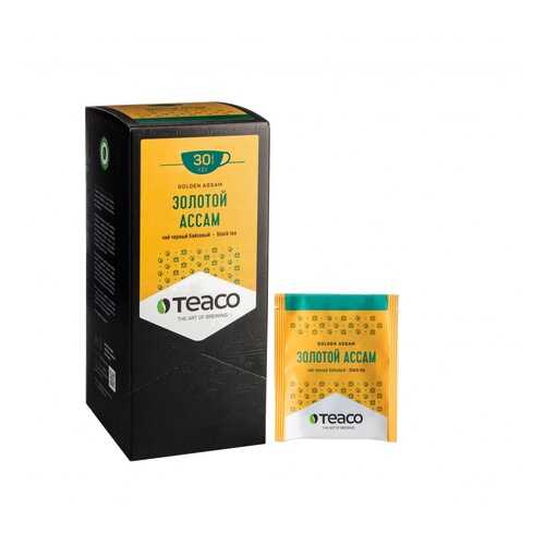 Чай Teaco золотой ассам черный 30 пакетиков в ВкусВилл