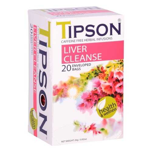 Чай Tipson Liver clinser, травяной, 20 пакетиков в ВкусВилл