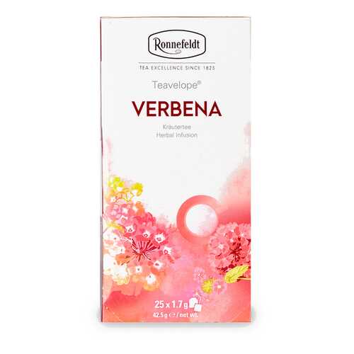 Чай травяной Ronnefeldt Teavelope Вербена 25 х 1.7 г Республика Сербия в ВкусВилл