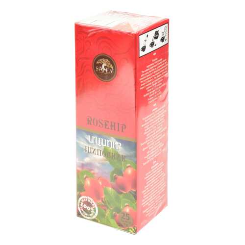 Чай в пакетиках SATEA Шиповник, 25 пак. 100 гр. в ВкусВилл