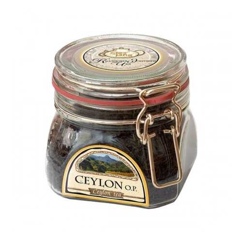 Чай весовой черный Ти Тэнг ceylon O.P. в стекле 100 г в ВкусВилл