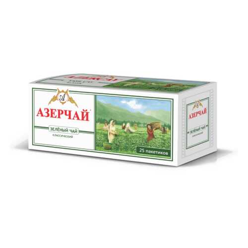 Чай зеленый Азерчай 25 пакетиков в ВкусВилл