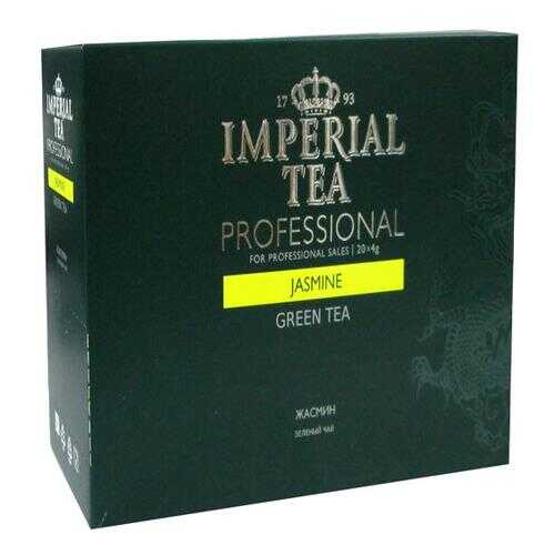 Чай зеленый Imperial Tea Professional среднелистовой жасмин пакетированный в ВкусВилл
