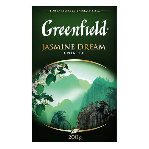 Чай зеленый листовой Greenfield Jasmine Dream 200 г в ВкусВилл