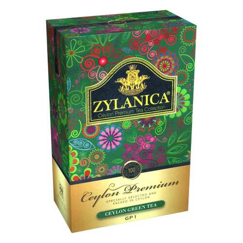 Чай зеленый листовой Zylanica ceylon premium collection 100 г в ВкусВилл