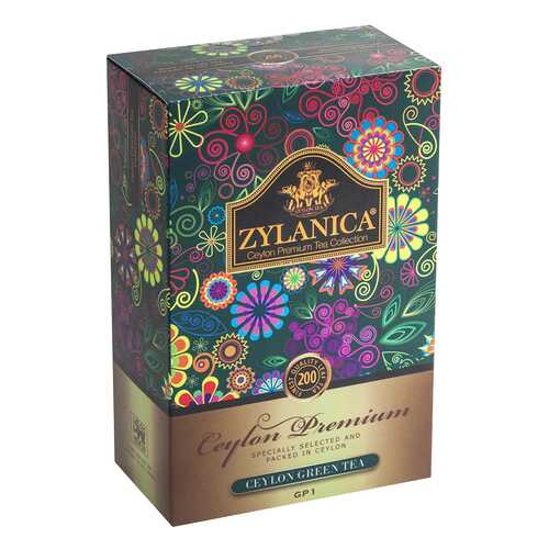 Чай зеленый листовой Zylanica ceylon premium collection 200 г в ВкусВилл
