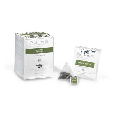 Чай зеленый в пирамидках Althaus Jasmine Deluxe Жасмин Делюкс 15*2.75 г в ВкусВилл