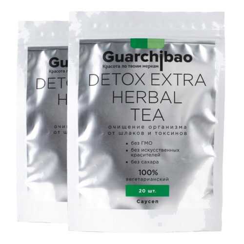 GUARCHIBAO DETOX EXTRA HERBAL TEA набор из 2 упаковок чая для детокса Саусеп в ВкусВилл