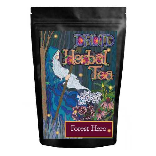 Омолаживающий травяной чай с эхинацеей и тысячелистником Forest Hero 100 г в ВкусВилл