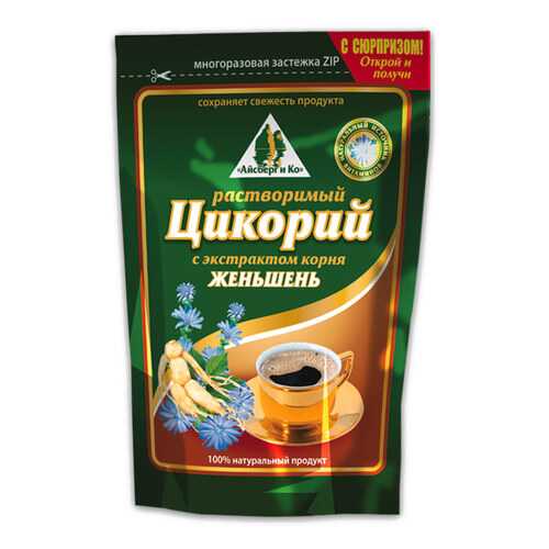 Цикорий Айсберг и Ко с экстрактом корня женьшень м/у 100 г в ВкусВилл