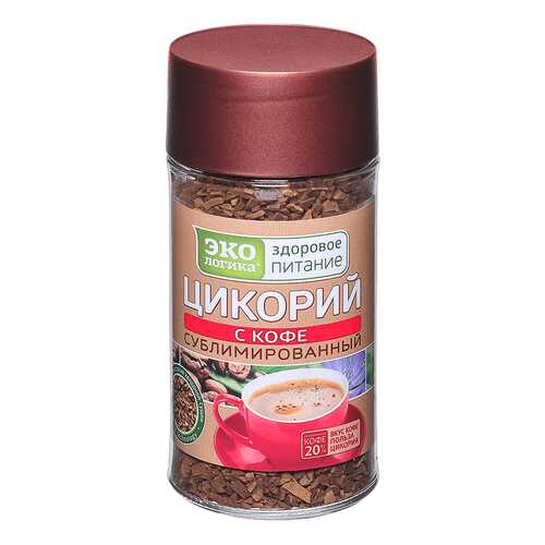 Цикорий Экологика с кофе растворимый сублимированный 85 г в ВкусВилл