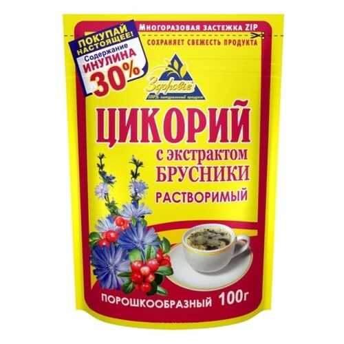 Цикорий Здоровье брусника 100 г в ВкусВилл