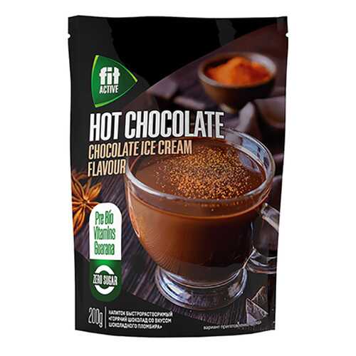 Горячий шоколад Fit Parad шоколадный пломбир низкокалорийный в ВкусВилл