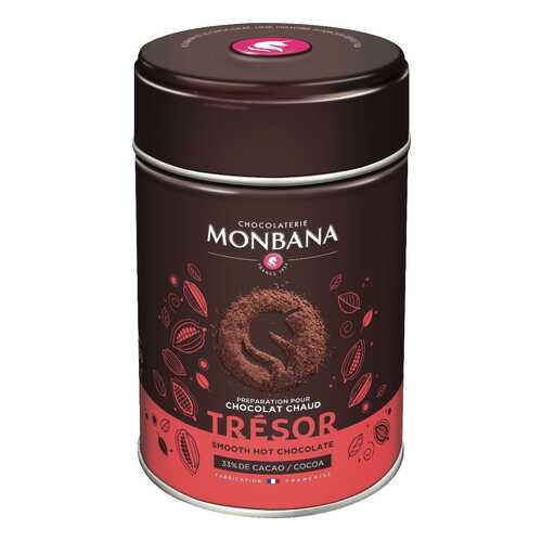 Горячий шоколад Monbana шоколадное сокровище 250 г в ВкусВилл