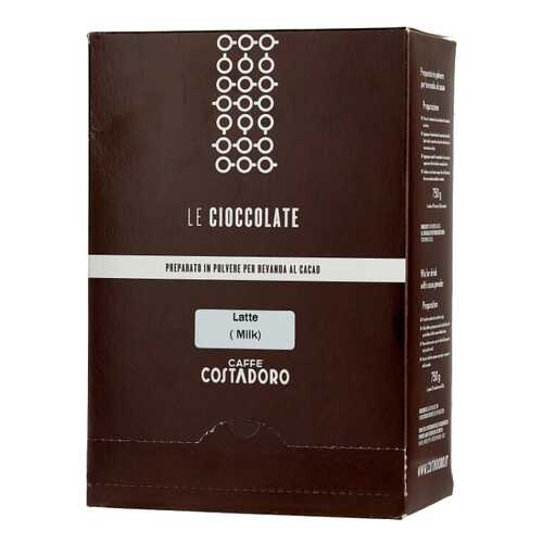 Какао Costadoro Le Cioccolate milk chokolate 25x шт по 30 г в ВкусВилл