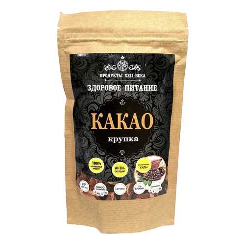 Какао крупка Продукты XXII века 400 г в ВкусВилл