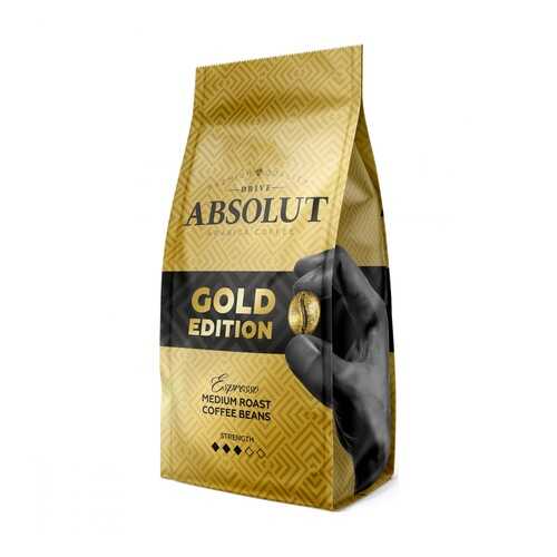 Кофе Absolut Drive gold edition в зернах 1000 г в ВкусВилл