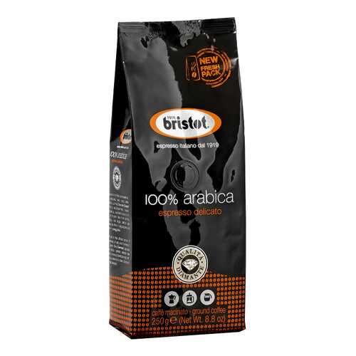 Кофе Bristot Espresso Delicato молотый 250 г в ВкусВилл