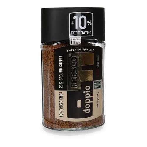 Кофе Fresco arabica doppio сублимированный с добавлением жаренного молотого 100 г в ВкусВилл