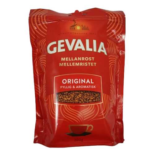 Кофе Gevalia Original растворимый 200 г в ВкусВилл