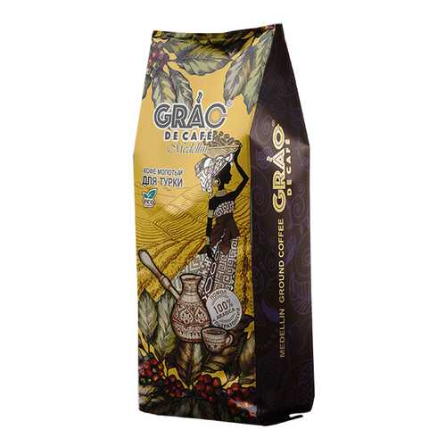 Кофе Grao De Cafe Medellin среднеобжаренный молотый 100 г в ВкусВилл