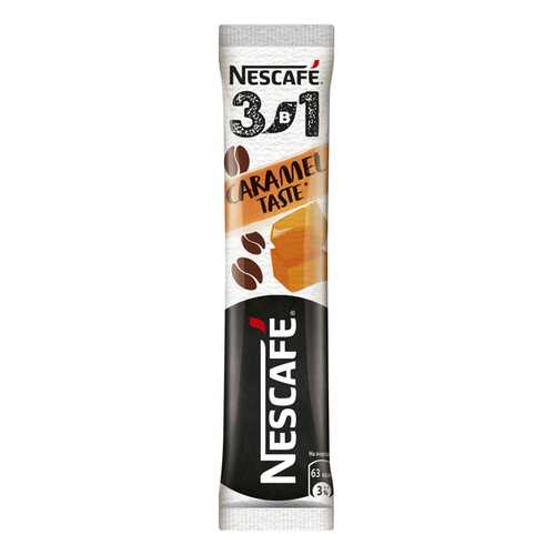 Кофе карамельный NESCAFE 3в1 растворимый порционный, 10 порций по 14.5г в ВкусВилл