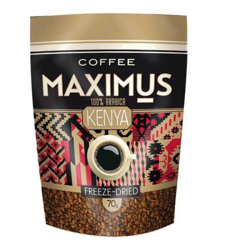 Кофе Maximus Kenya сублимированный 70 г в ВкусВилл
