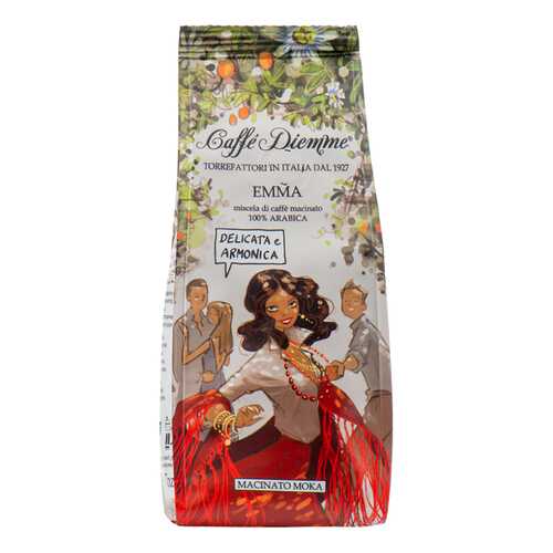 Кофе молотый Caffe Diemme BLEND EMMA I VIAGGI 200г Италия в ВкусВилл