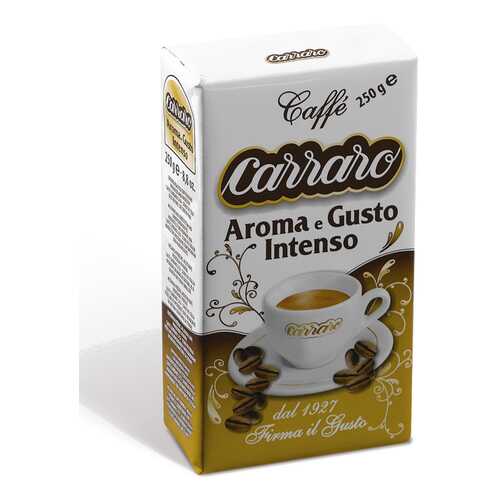 Кофе молотый Carraro Aroma e Gusto Intenso вакуум 250 г в ВкусВилл