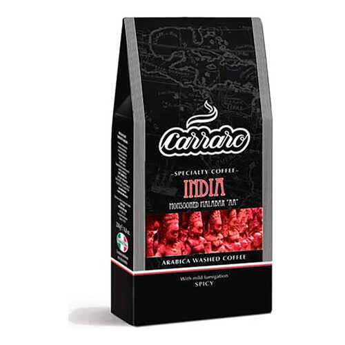 Кофе молотый Carraro India 250 г в ВкусВилл