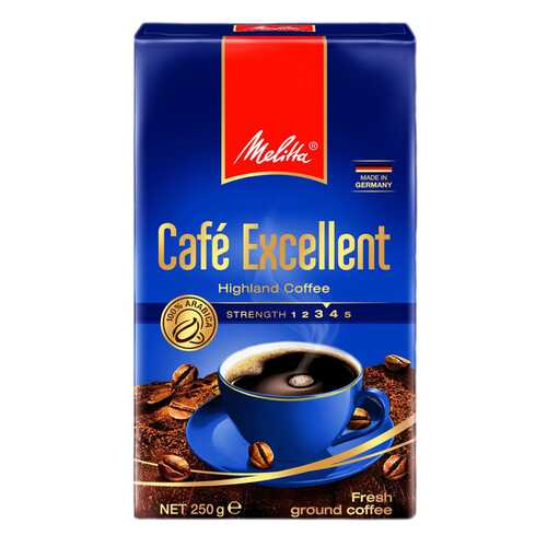 Кофе молотый Melitta excellent 250 г в ВкусВилл