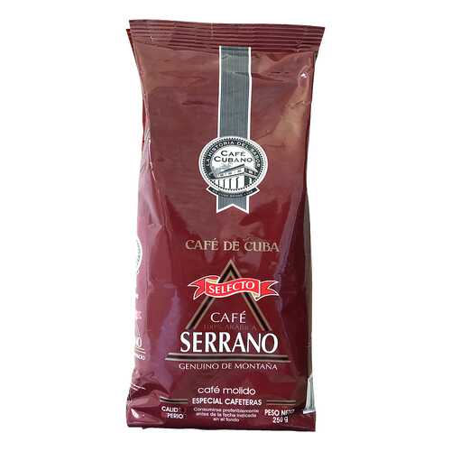 Кофе молотый Serrano Selecto 250 г в ВкусВилл