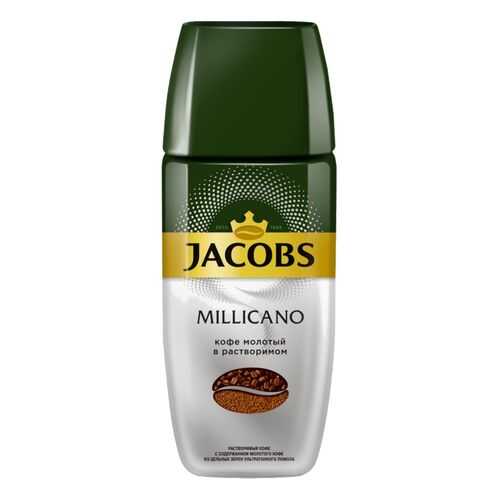 Кофе молотый в растворимом Jacobs millicano 190 г в ВкусВилл