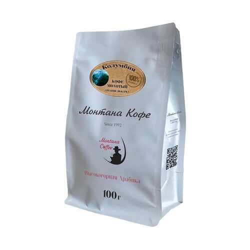 Кофе Монтана Кофе Колумбия молотый 100 г в ВкусВилл