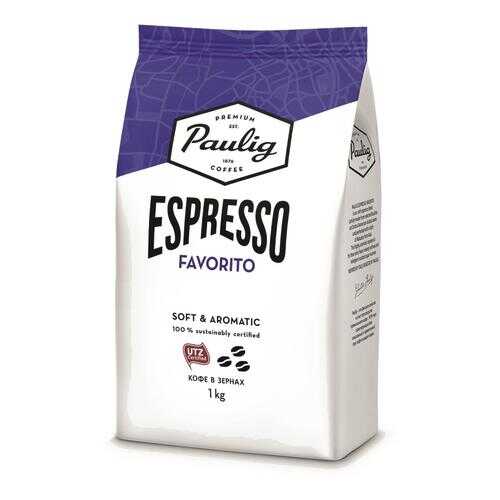 Кофе Paulig espresso favorito в зернах 1 кг в ВкусВилл