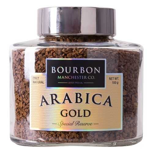 Кофе растворимый Bourbon arabica gold 100 г в ВкусВилл