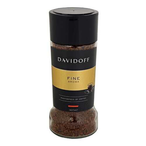 Кофе растворимый Davidoff Fine Aroma 100 г стекло Германия в ВкусВилл
