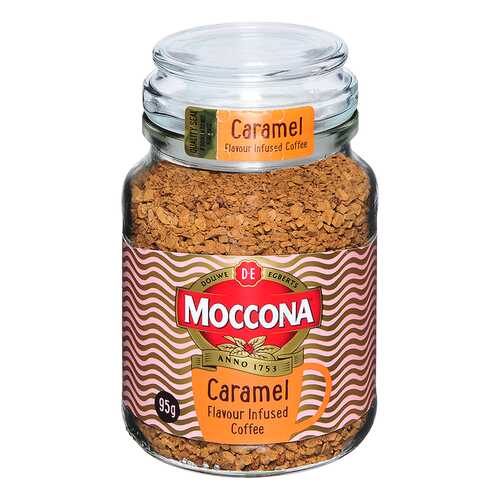 Кофе растворимый Moccona Caramel 95 г в ВкусВилл