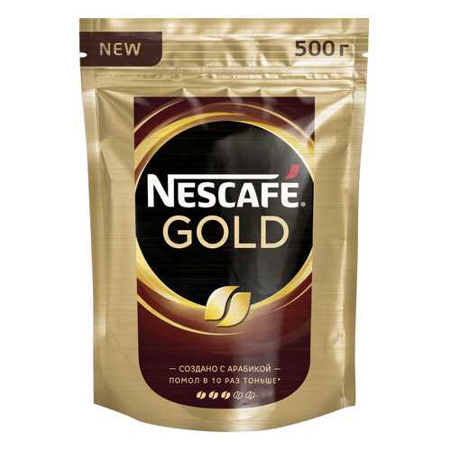Кофе растворимый Nescafe gold кофе растворимый пакет 500 г в ВкусВилл