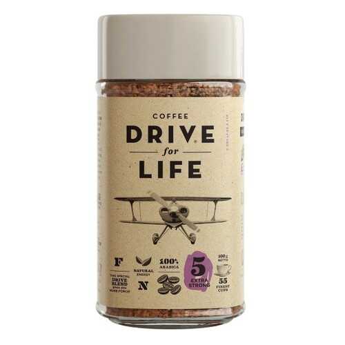 Кофе растворимый живой Drive for Life extra strong 100 г в ВкусВилл