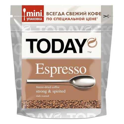 Кофе Today эспрессо растворимый сублимированный 37.5 г в ВкусВилл
