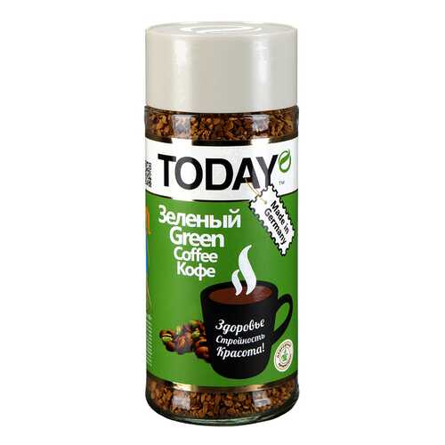 Кофе Today грин растворимый сублимированный 95 г в ВкусВилл