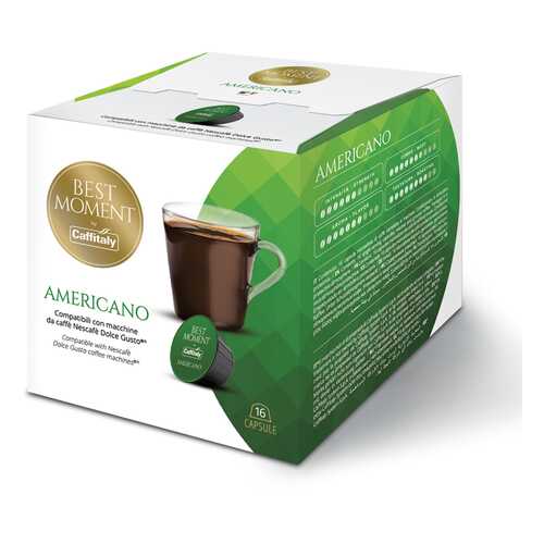 Кофе в капсулах Caffitaly Dolce Gusto Americano, 16 шт в ВкусВилл