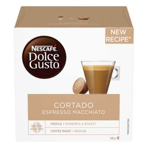 Кофе в капсулах Nescafe Dolce Gusto cortado 16 капсул в ВкусВилл