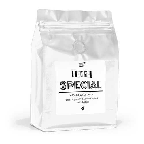 Кофе в зернах Black coffee beans Special, 250 г в ВкусВилл