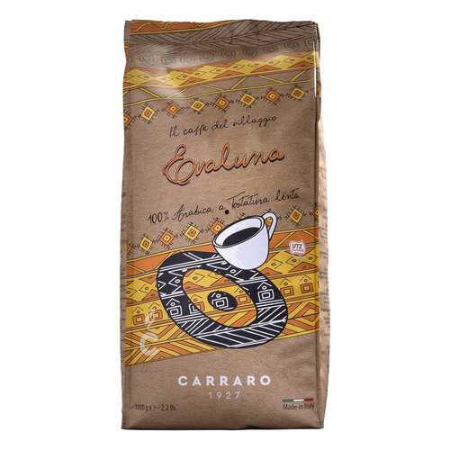 Кофе в зернах Carraro Evaluna 1000 г в ВкусВилл
