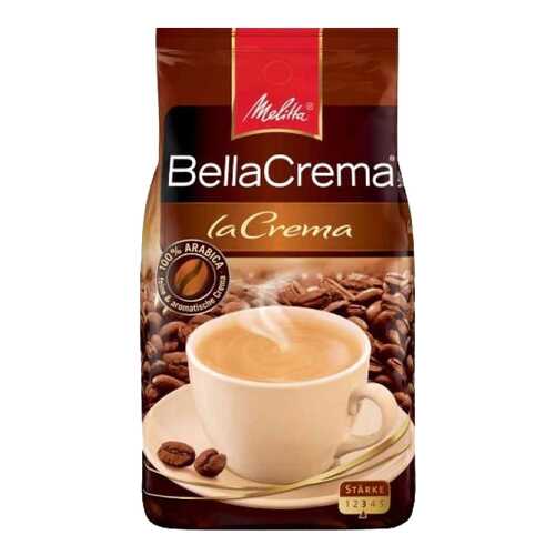 Кофе в зернах Melitta bella crema la crema 1000 г в ВкусВилл