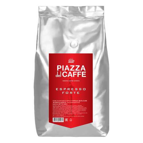 Кофе в зернах Piazza del Caffe Espresso Forte 1 кг в ВкусВилл