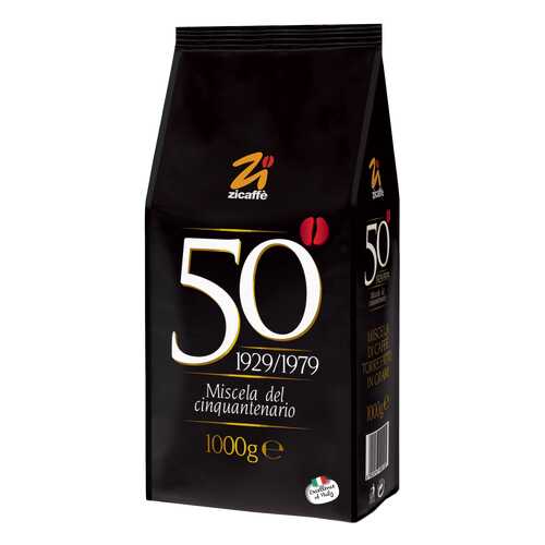 Кофе в зернах Zicaffe Cinquantenario 1000 г в ВкусВилл